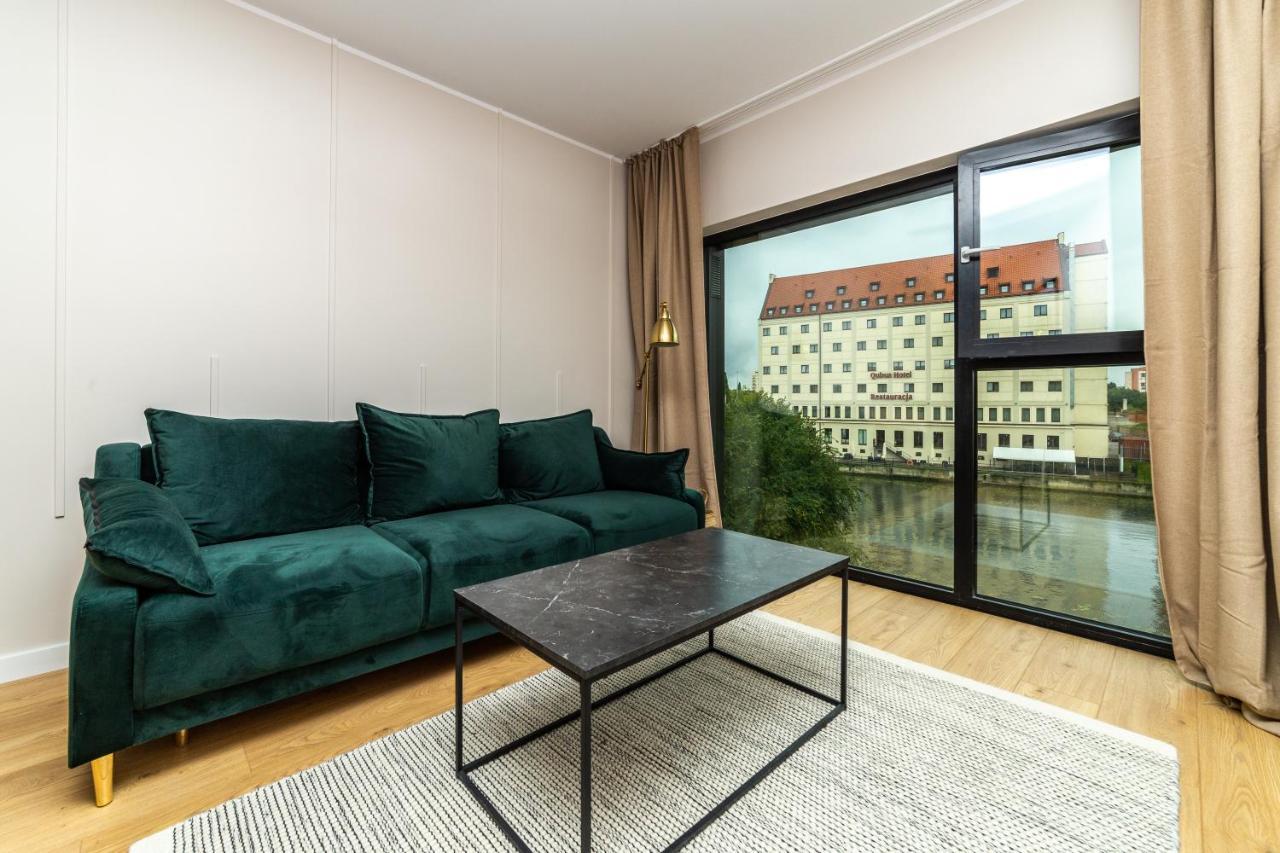 Pobookowane River View Apartments 그단스크 외부 사진